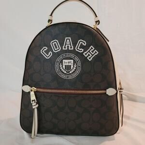 NWOT Coach Jordyn Backpack Signature Canvas/Leather‎ CB871